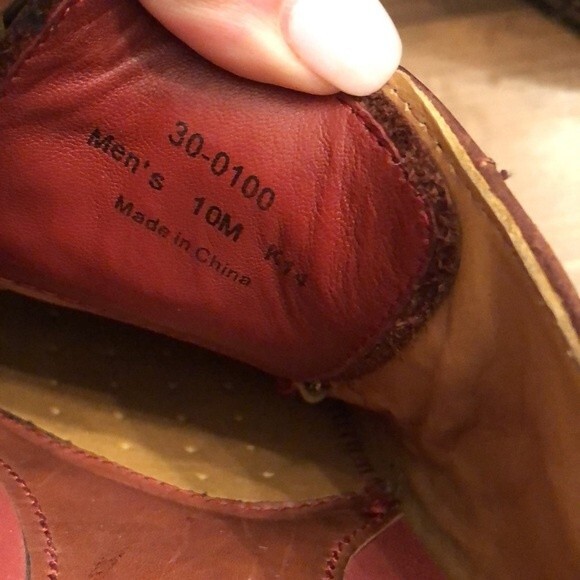 H.S. TRASK SIZE 10 GALLATIN  COFFEE UMBER 30-0100 LACE UP OXFORD LOAFER SHOE - Picture 10 of 10